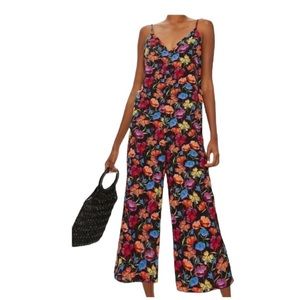 Topshop bright floral romper
